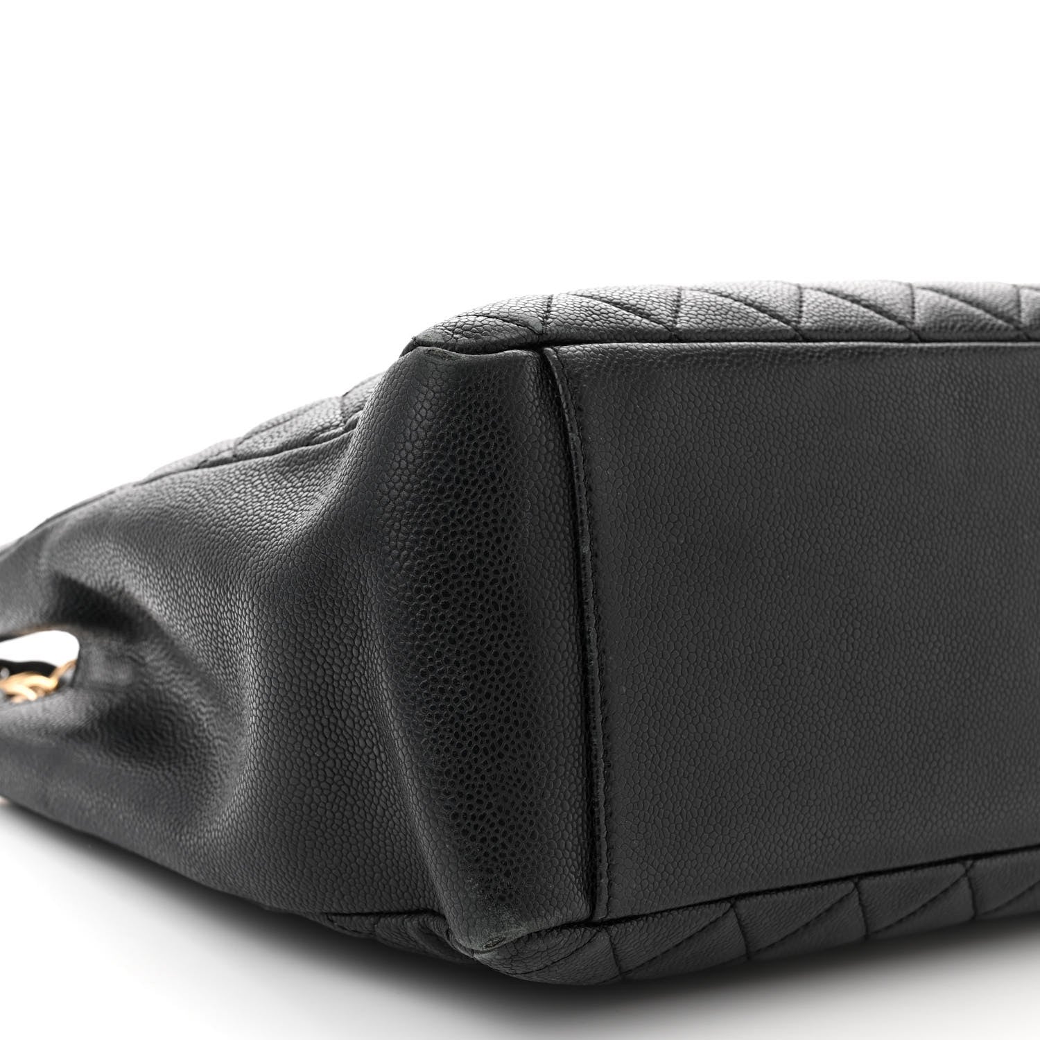 Chanel Caviar Quilted Grand Shopping Tote GST Black 9 of 12