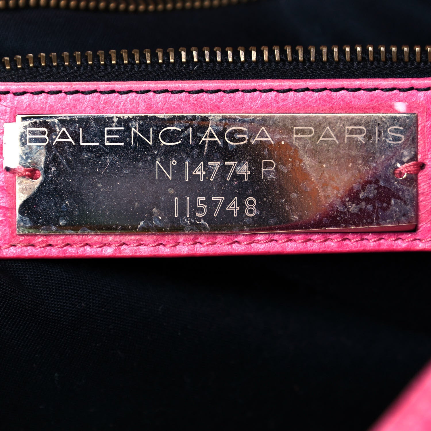 Balenciaga Agneau Classic Hardware City Sorbet 9 of 16