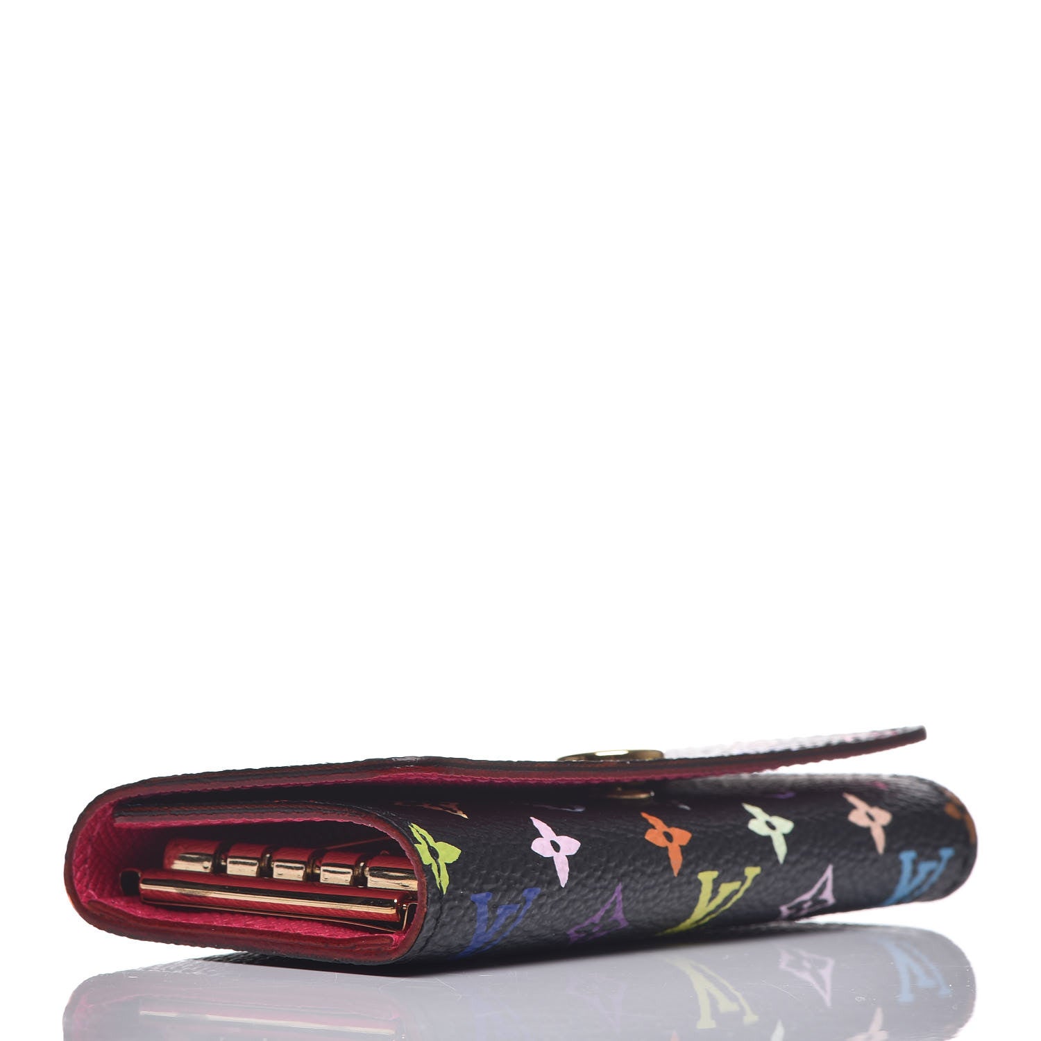 Louis Vuitton Monogram Multicolor Multicles 4 Key Holder Black Grenade 4 of 8