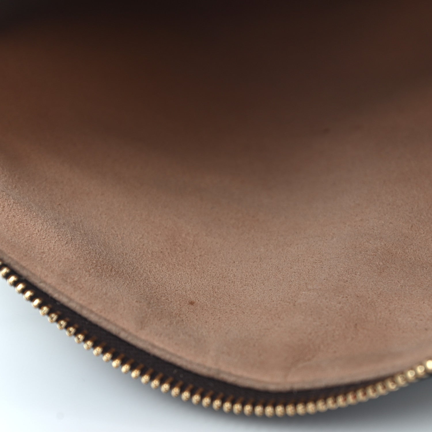 Gucci GG Supreme Monogram Large Ophidia Pouch Clutch Brown 9 of 11