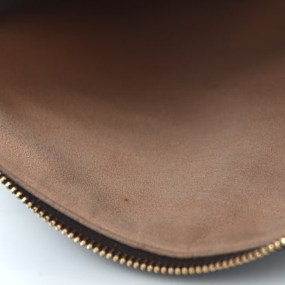 Gucci GG Supreme Monogram Large Ophidia Pouch Clutch Brown 9 of 11