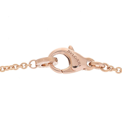 Bulgari 18K Rose Gold White Ceramic B.Zero1 Pendant Necklace 5 of 7