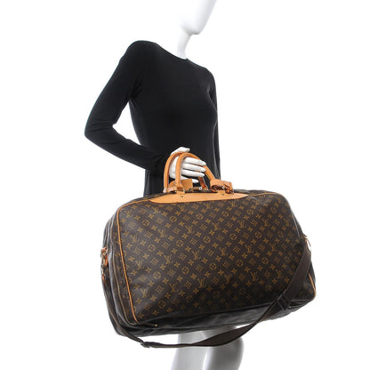 Louis Vuitton Monogram Alize 2 Compartment Luggage Travel Bag 2 of 28
