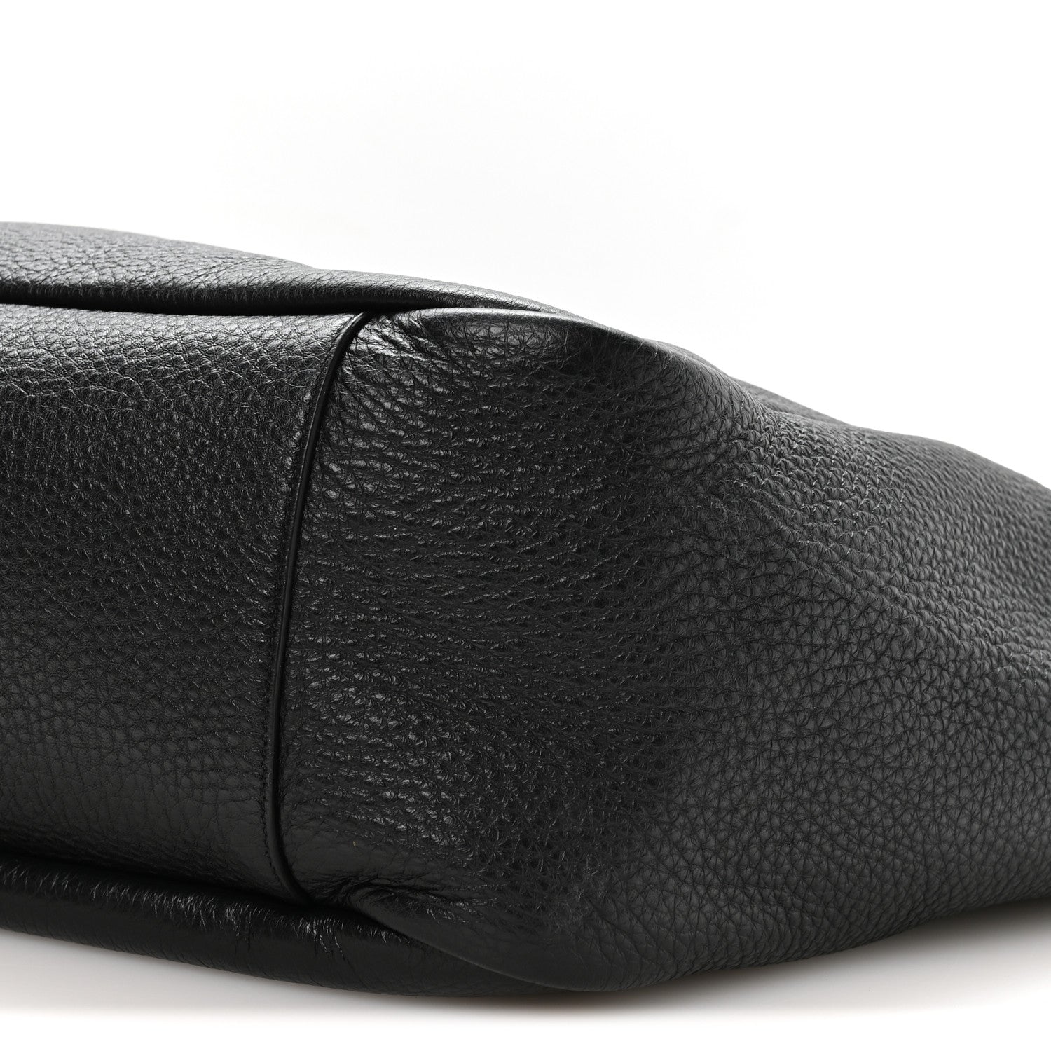 Saint Laurent Grained Deerskin Bea Tote Black 10 of 10