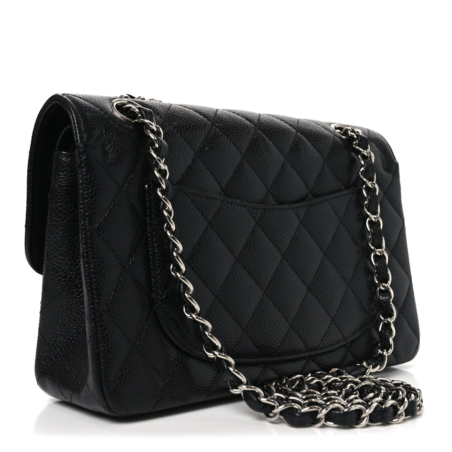 Chanel Caviar Quilted Small Double Flap Black 3 of 11
