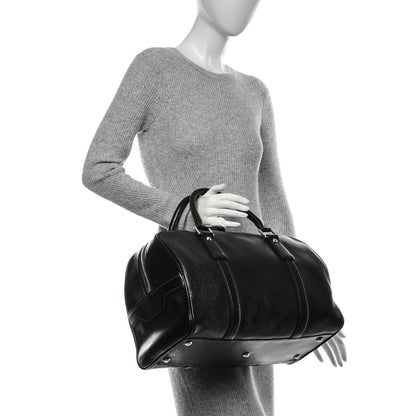 Louis Vuitton Tobago Calfskin Carryall Black 2 of 7