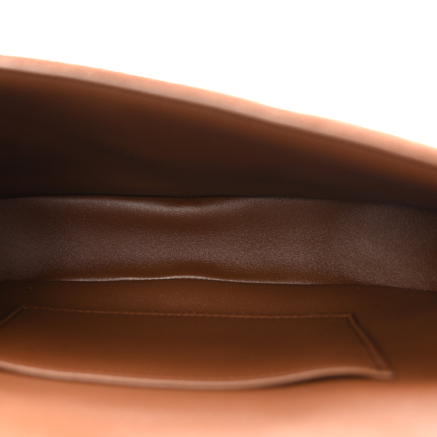 Celine Suede Matelasse Quilted Chain Shoulder Bag Brown 5 of 9
