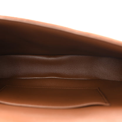 Celine Suede Matelasse Quilted Chain Shoulder Bag Brown 5 of 9