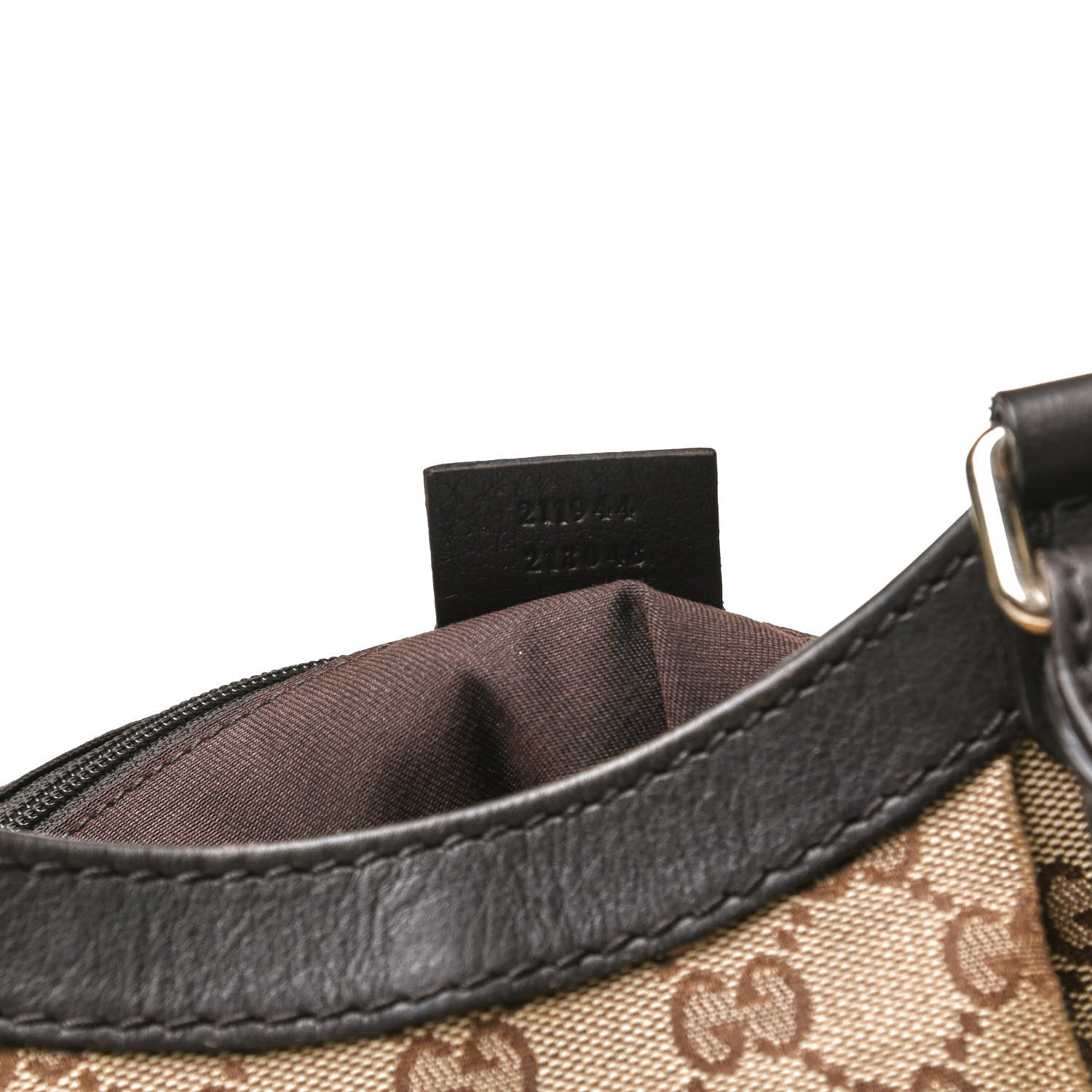 Gucci Monogram Medium Sukey Tote Dark Brown 12 of 17