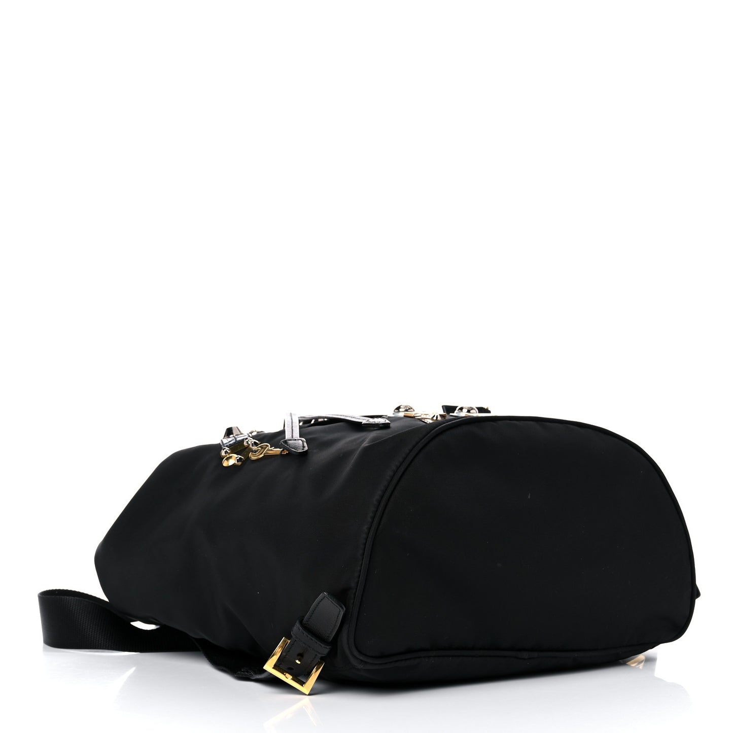 Tessuto Nylon Robot Backpack Black Multicolor