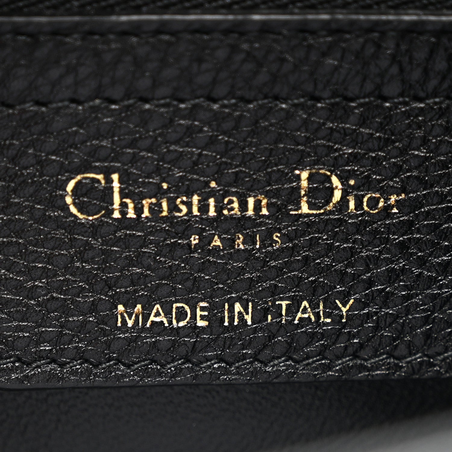 Christian Dior Calfskin Cannage Small Caro Bag Black 6 of 11