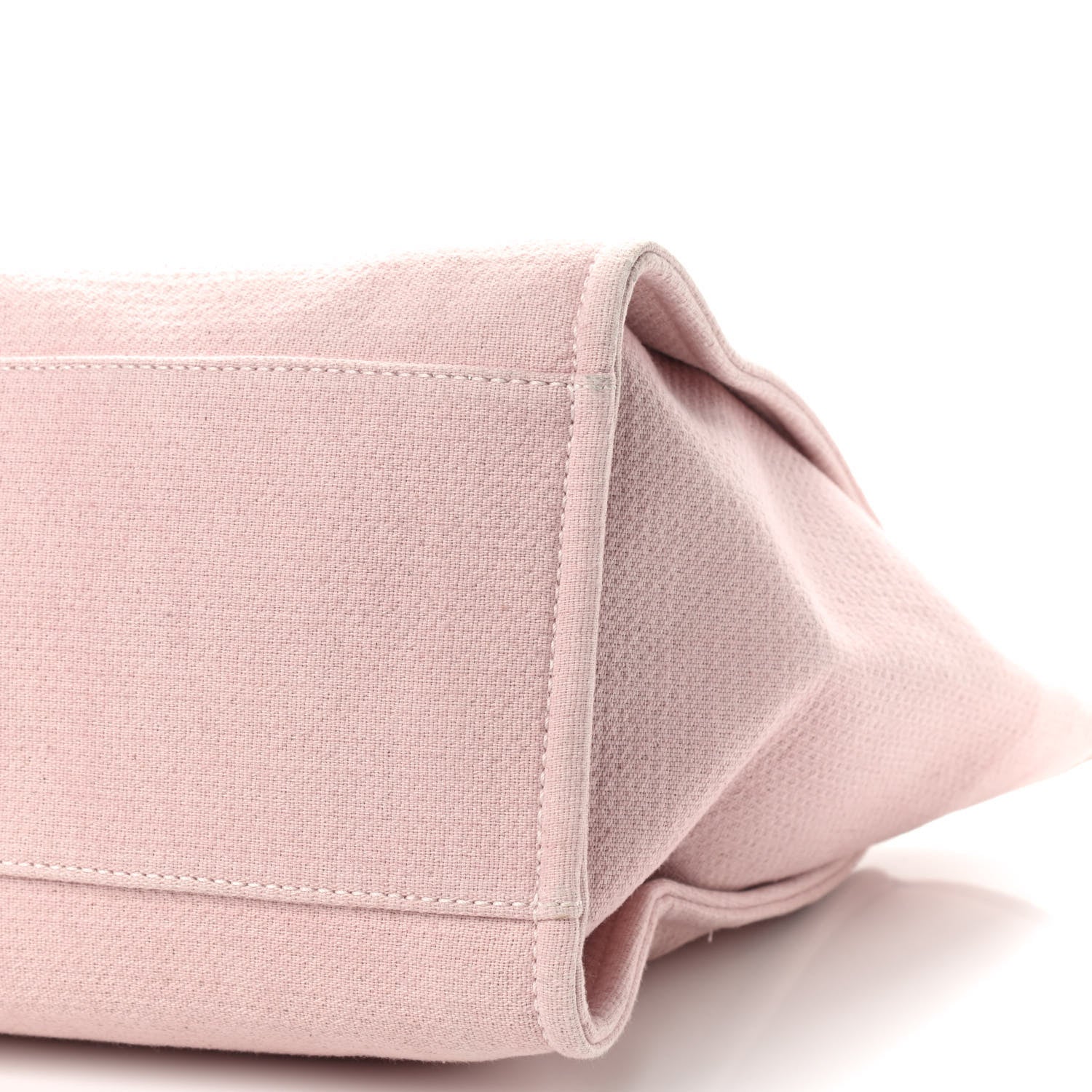 Chanel Canvas Medium Deauville Tote Light Pink 10 of 11