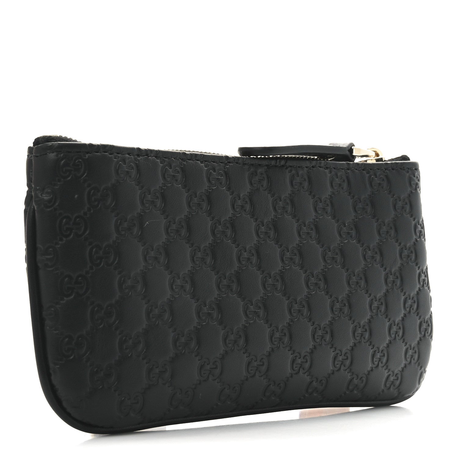 Gucci Microguccissima Key Ring Coin Case Black 3 of 8