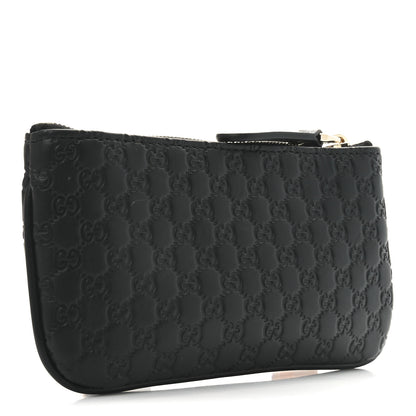 Gucci Microguccissima Key Ring Coin Case Black 3 of 8