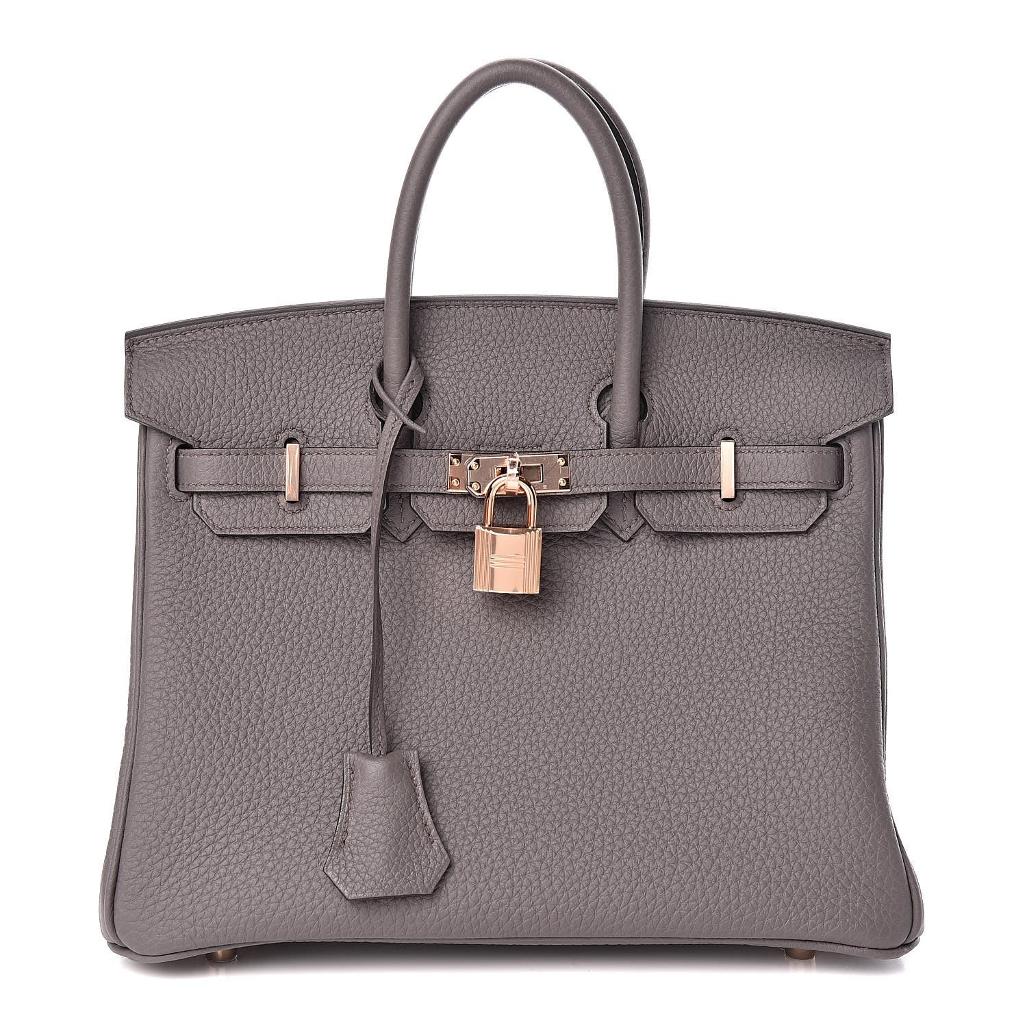 Hermes Togo Birkin 25 Etain 1 of 31