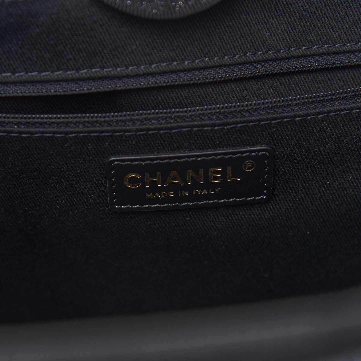 Lurex Boucle Small Deauville Tote Black