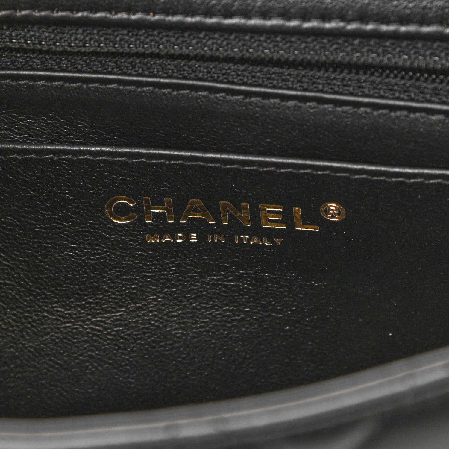 Chanel Lambskin Quilted Mini Square Flap Black 6 of 11