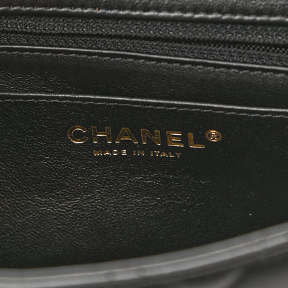 Chanel Lambskin Quilted Mini Square Flap Black 6 of 11