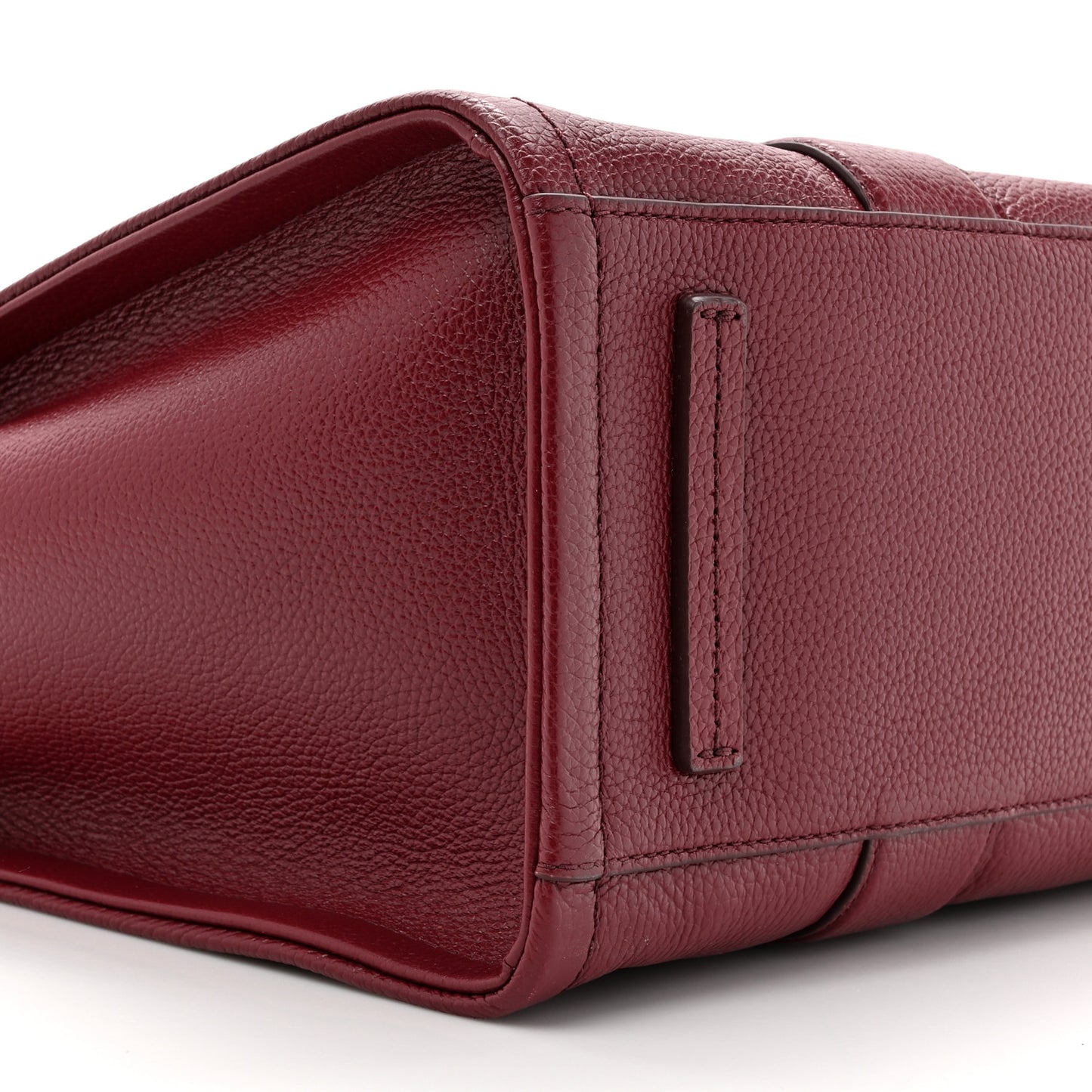 Grained Calfskin Large The Tote Bag Cherry