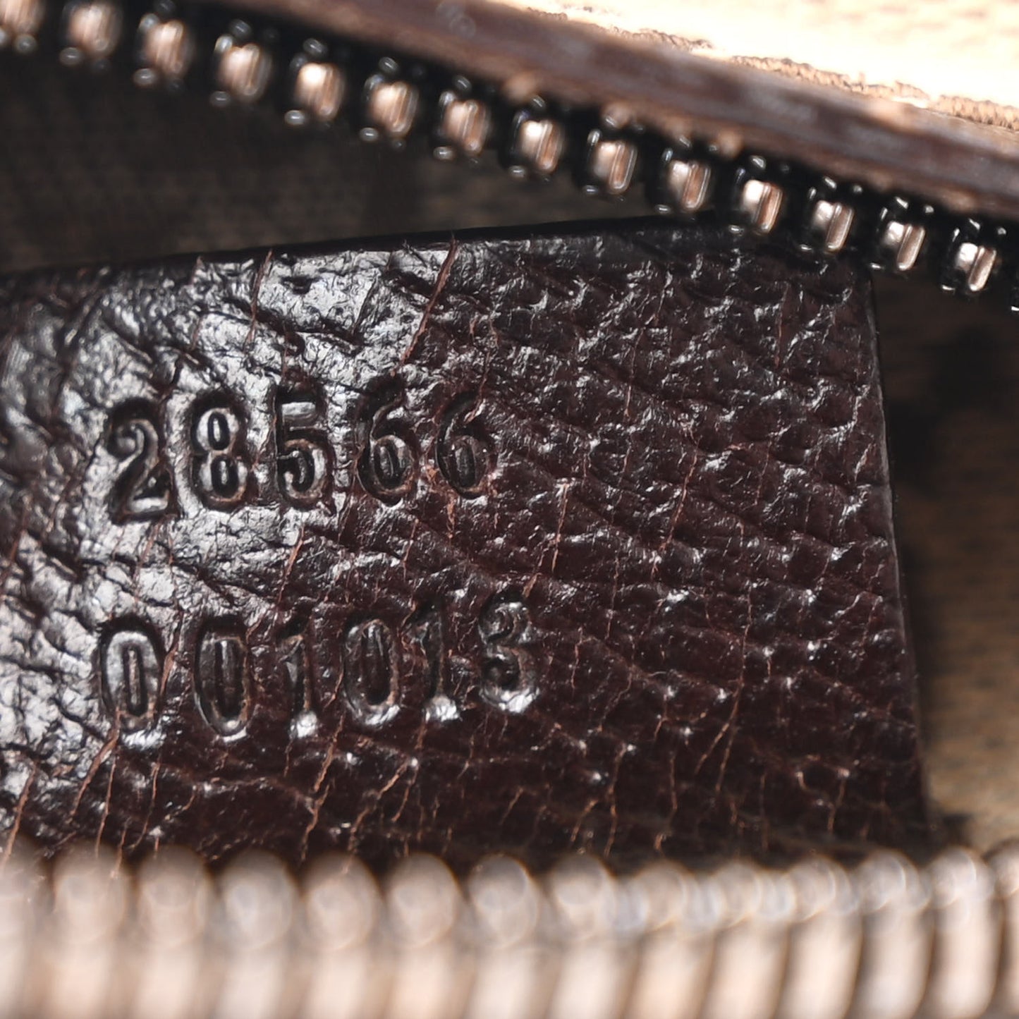 GG Monogram Double Pocket Belt Bag Dark Brown