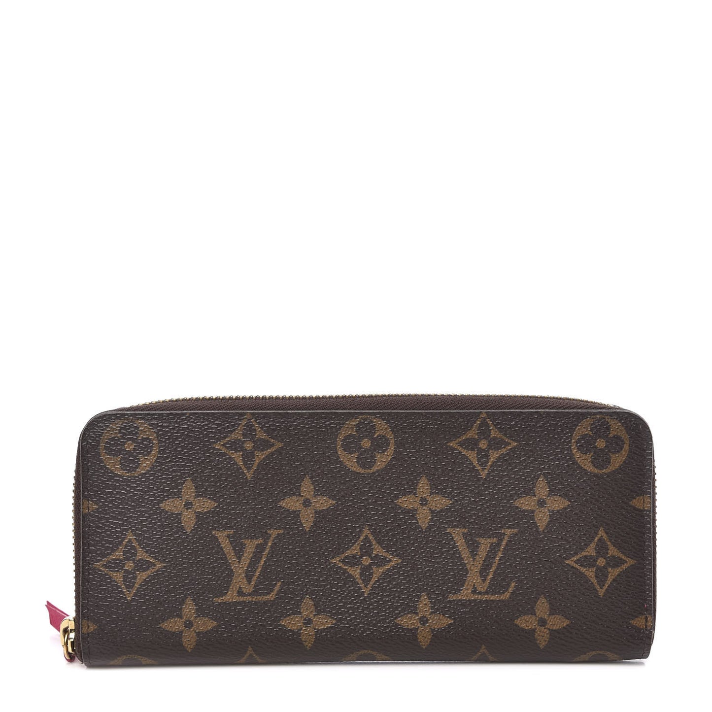 Monogram Clemence Wallet Hot Pink