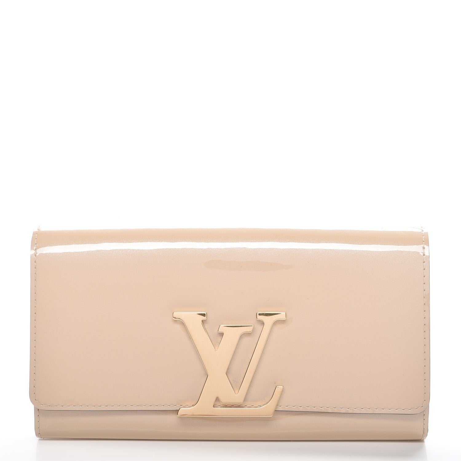 Louis Vuitton Patent Louise Wallet Nude 1 of 8