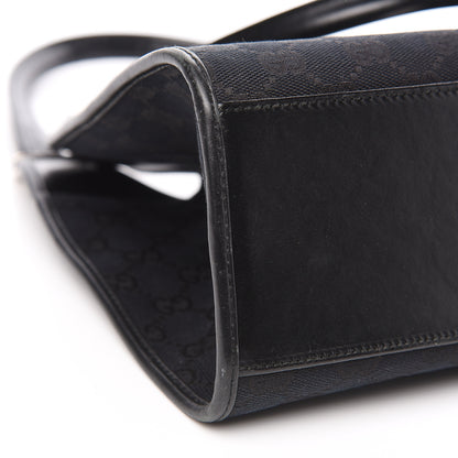 Gucci Monogram Bardot Shoulder Bag Black 7 of 14
