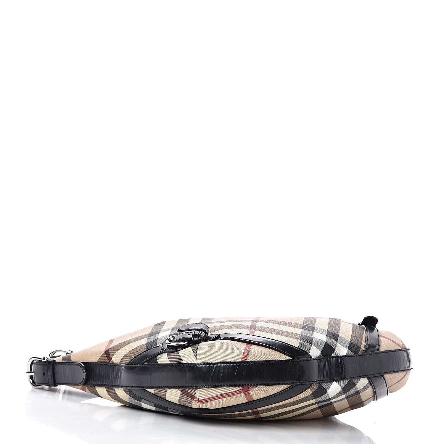 Burberry Supernova Check Large Larkin Hobo Black 4 of 20