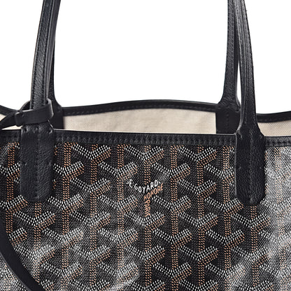 Goyard Goyardine Saint Louis PM Black 8 of 10