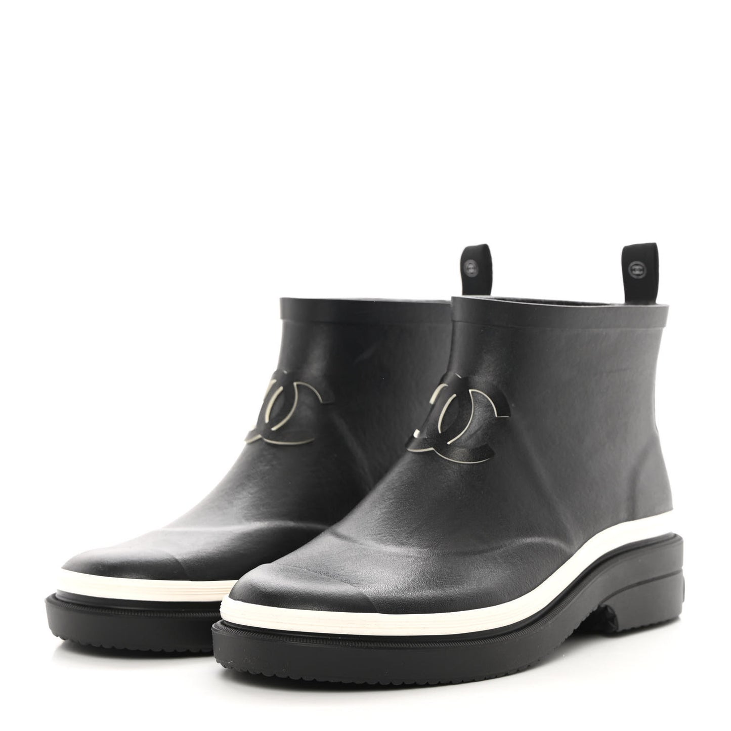 Caoutchouk CC Short Boots 39 Black