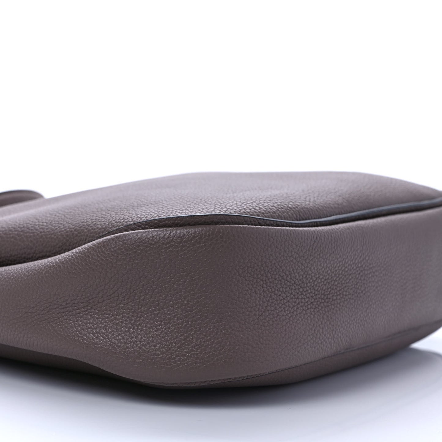 Calfskin Reverse Hobo Gray