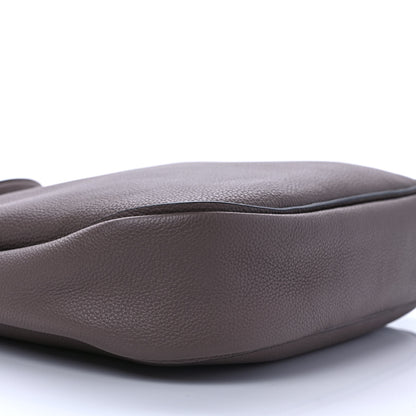 Salvatore Ferragamo Calfskin Reverse Hobo Gray 7 of 8