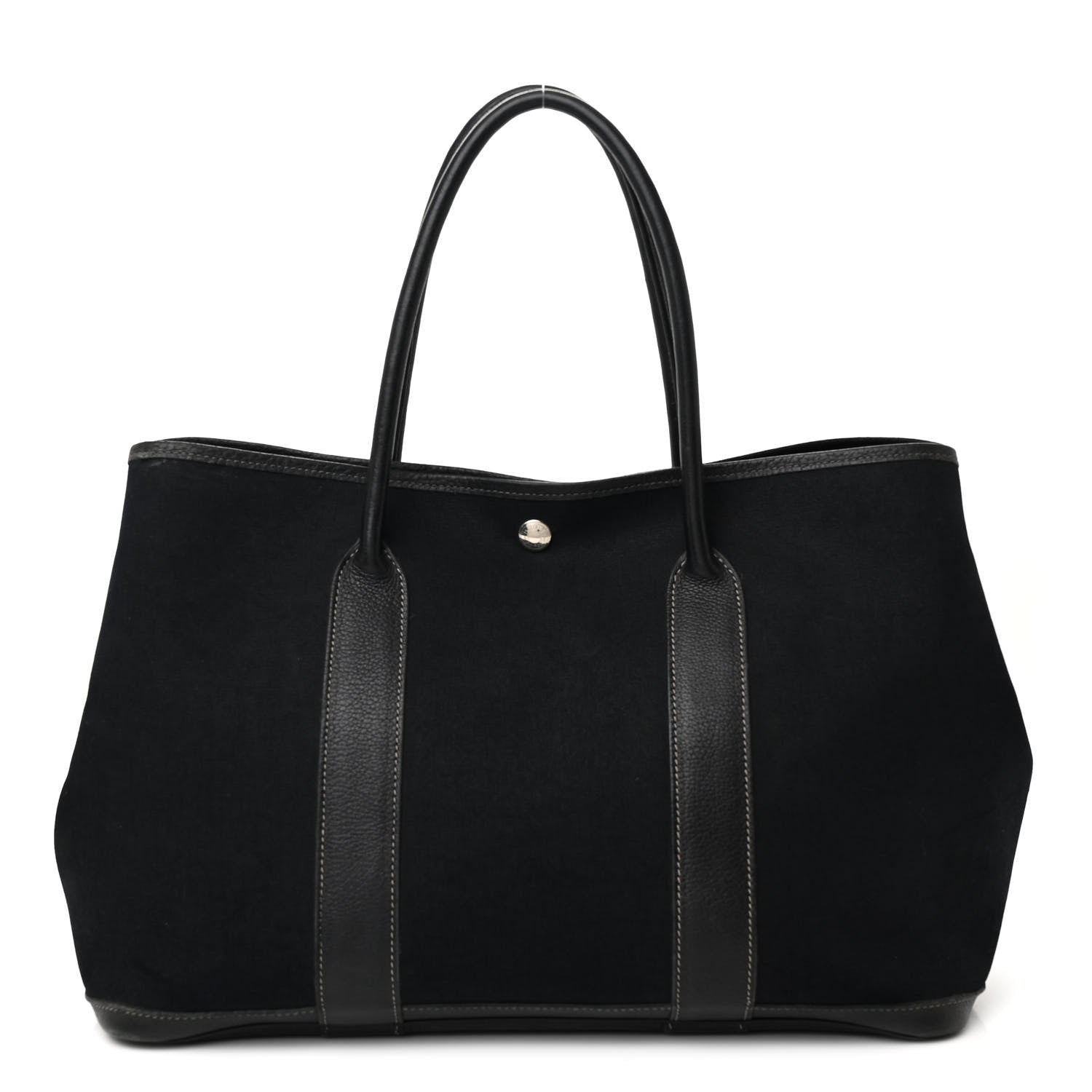Hermes Toile Vache Country Garden Party 36 Black 1 of 15