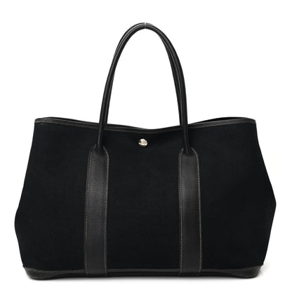 Hermes Toile Vache Country Garden Party 36 Black 1 of 15