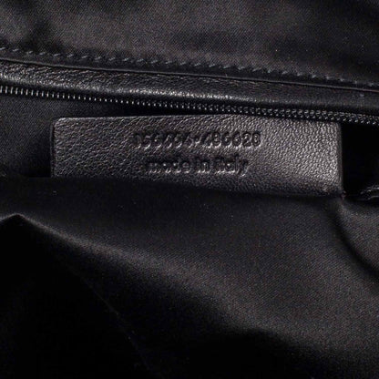 Saint Laurent Leather Large Muse Black 7 of 10