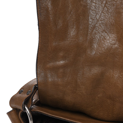 Christian Dior Calfskin Medium Gaucho Double Saddle Brown 13 of 19