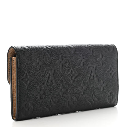 Louis Vuitton Empreinte Emilie Wallet Black Dune 3 of 8