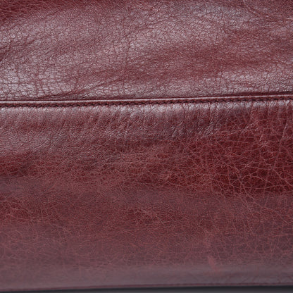 Balenciaga Agneau Classic Hardware City Dark Wine 10 of 18