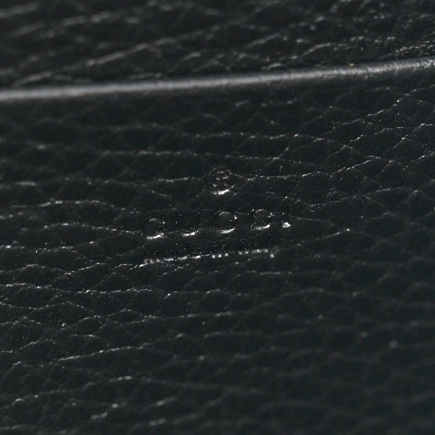 Calfskin Mini Dionysus Chain Wallet Black