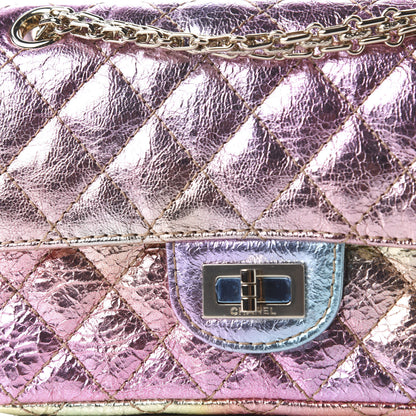 Chanel Metallic Goatskin Quilted Mini 2.55 Reissue Flap Multicolor 11 of 12