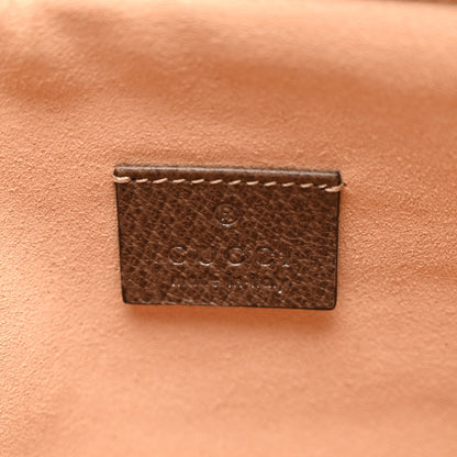 Gucci GG Supreme Monogram Large Ophidia Pouch Clutch Brown 6 of 7