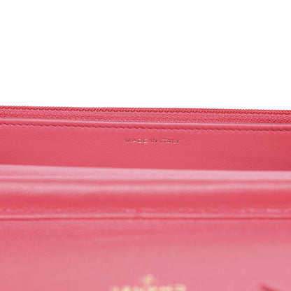 Chanel Caviar Quilted French New Wave Chain CC Wallet On Chain WOC Pink 6 of 12