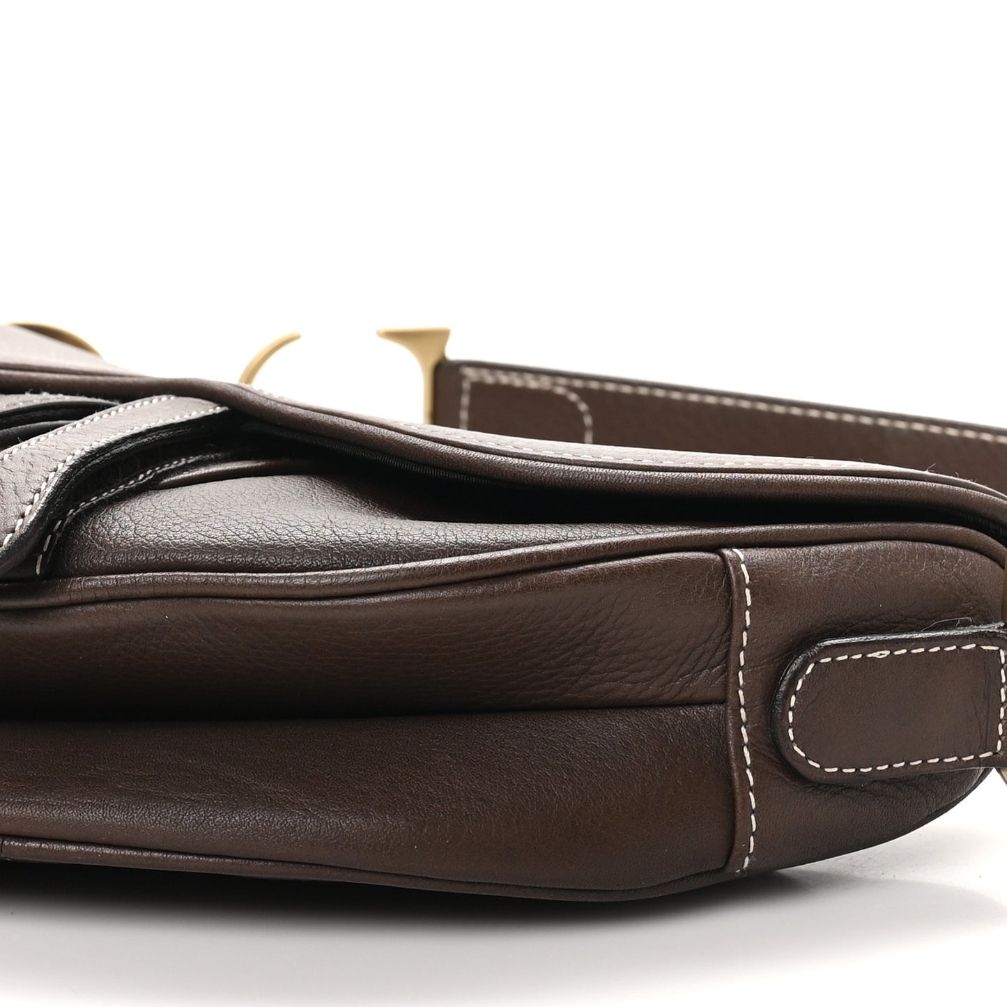 Calfskin Saddle Bag Brown