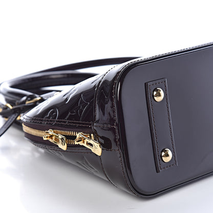 Louis Vuitton Vernis Alma BB Amarante 7 of 16