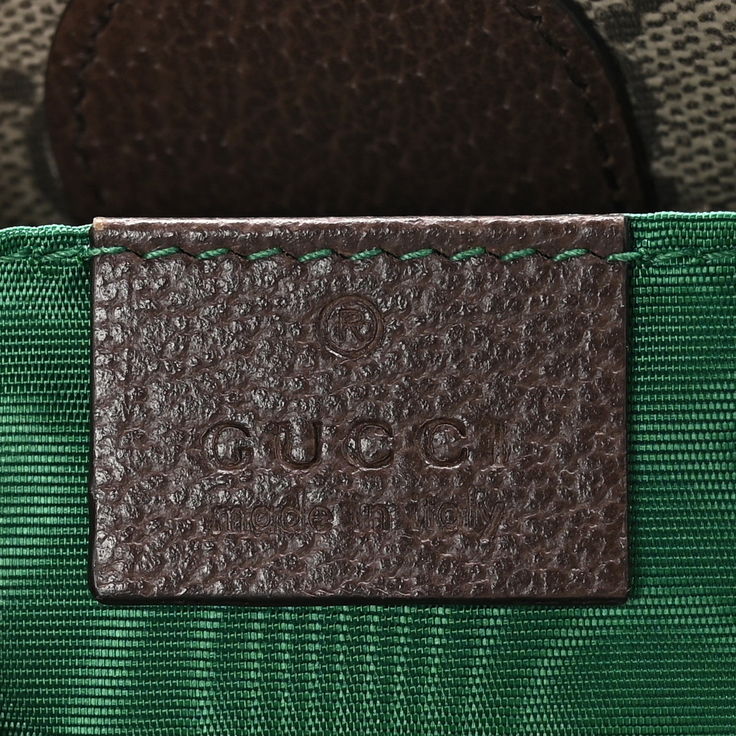 Gucci Soft GG Supreme Monogram Calfskin Medium Ophidia Cosmetic Case Beige Ebony New Acero 6 of 11