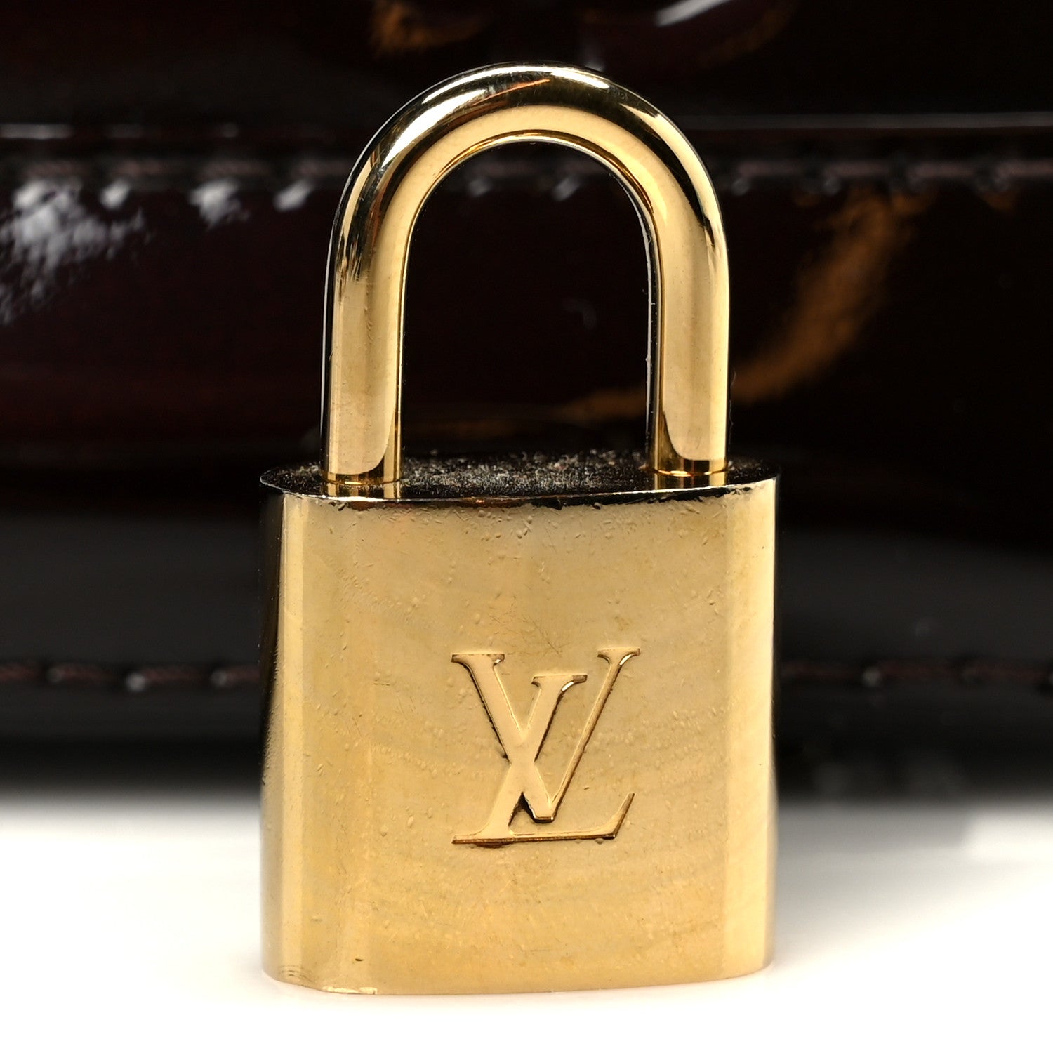Louis Vuitton Vernis Alma BB Amarante 9 of 13