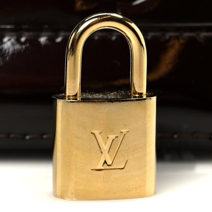 Louis Vuitton Vernis Alma BB Amarante 9 of 13