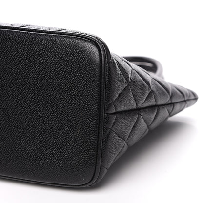 Chanel Caviar Quilted Medallion Tote Black 10 of 12