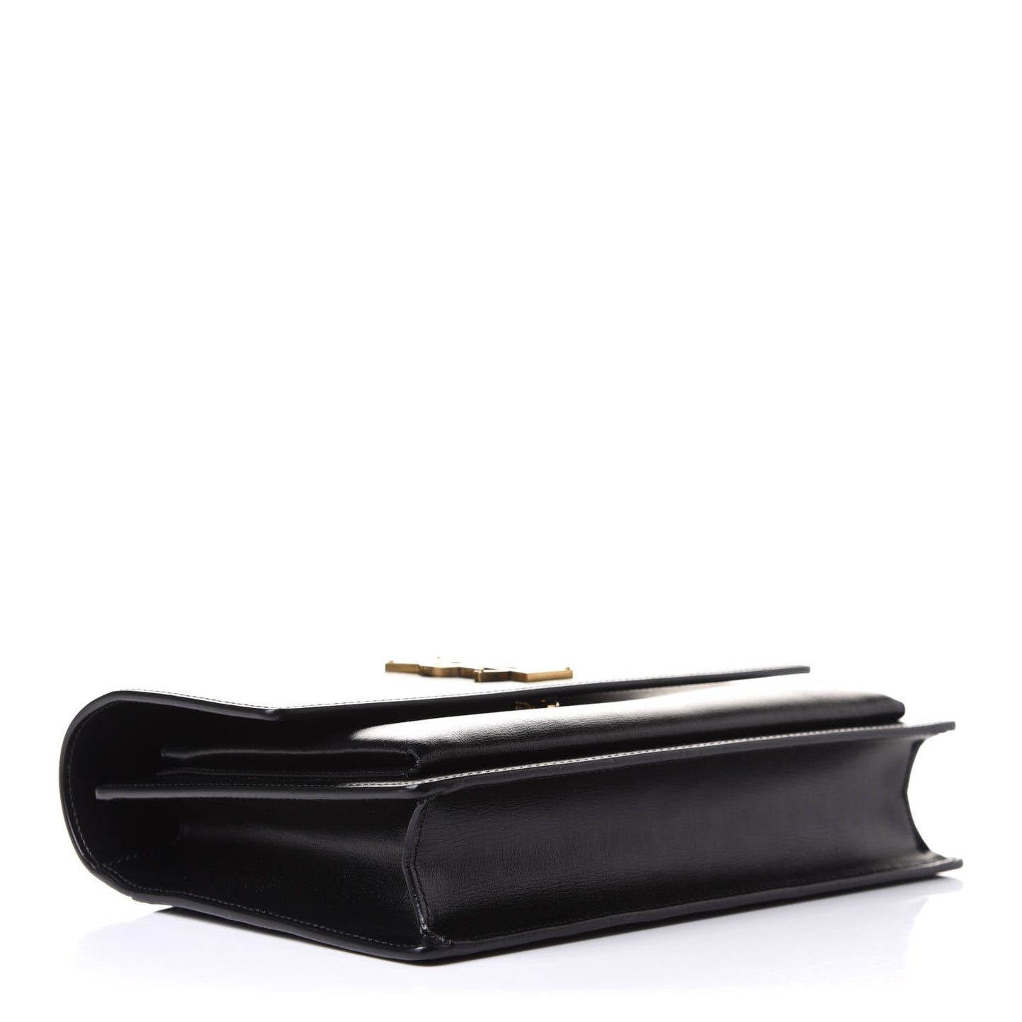 Smooth Calfskin Medium Monogram Sunset Satchel Black