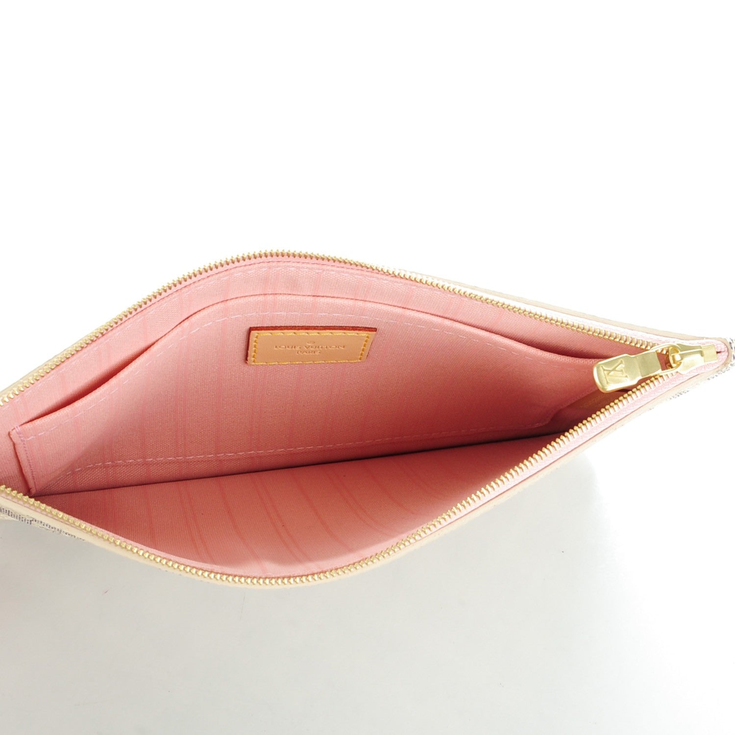 Louis Vuitton Damier Azur Neo Neverfull MM Rose Ballerine 6 of 9